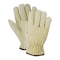 Magid Leather Drivers Gloves, Leather, Slip On Cuff, Tan, M 12 PK B742EM - alternate 1